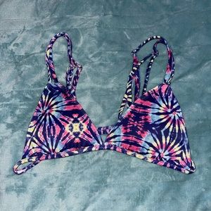 Nada tie-dye bikini top